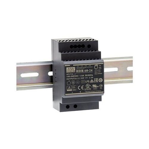 MEAN WELL HDR-60-12 adaptateur de puissance & onduleur 60 W