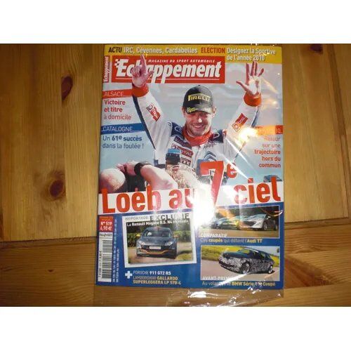 Echappement 519 De 2010 Megane Rs N4,Muller,Audi Tt Tfsi Quattro,Scirocco Tsi,Rcz Thp 200,Megane Gt Tce,Bmw 1m Coupe,Porsche 911 Gt2 Rs,Lamborghini Gallardo Superleggera Lp570-4,Bmw S1,Peugeot 207 Ral