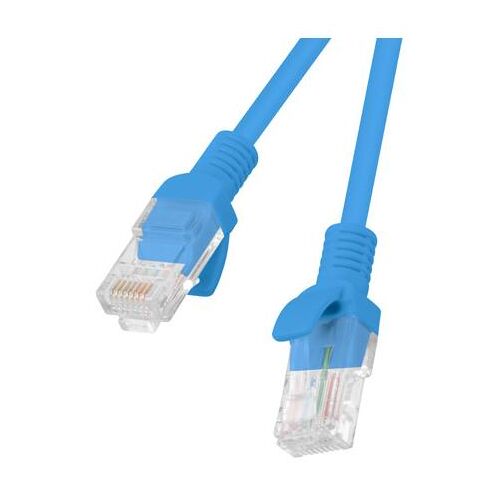 Lanberg PCU5-10CC-0200-B câble de réseau Bleu 2 m Cat5e U/UTP (UTP)