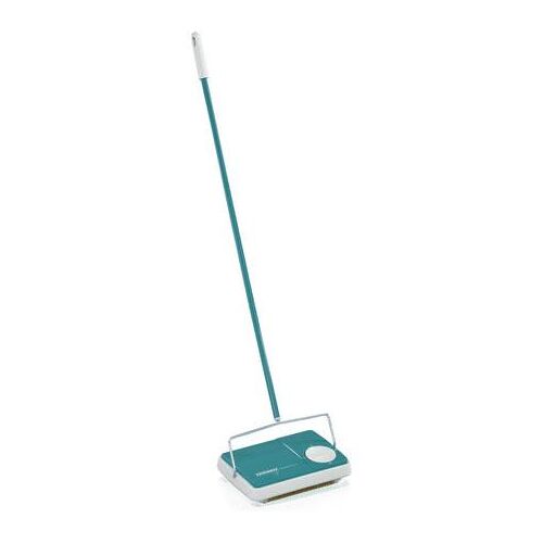 Leifheit Balayeuse pour tapis Regulus turquoise et blanc 11700