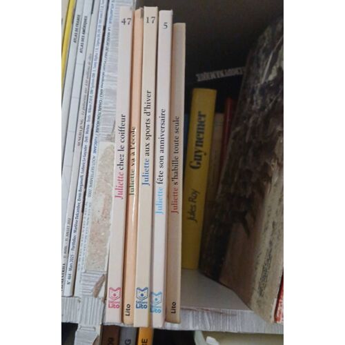 Juliette Doris Lauer Lot De 5 Livres Enfant.