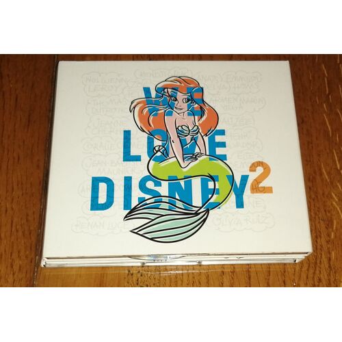 Coffret Cd + Dvd " We Love Disney 2 " 17 Titres De 2014 + Dvd Karaoké Louane Thomas Dutronc Alizée Olivia Ruiz Nolwenn Leroy Renan Luce Zaho Bof Ost Soundtrack Boitier Édition Limitée Arielle Version