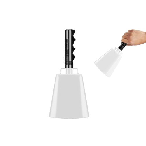 Cloches de 25 cm pour événements sportifs, mariages, concerts et rassemblements - Instruments de musique puissants avec poignée en caoutchouc