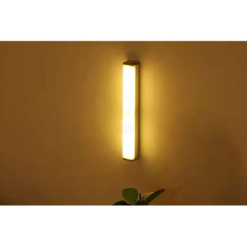 Lampe LED à détecteur de mouvement avec 21 LED, rechargeable, sans fil, pour armoires et placards