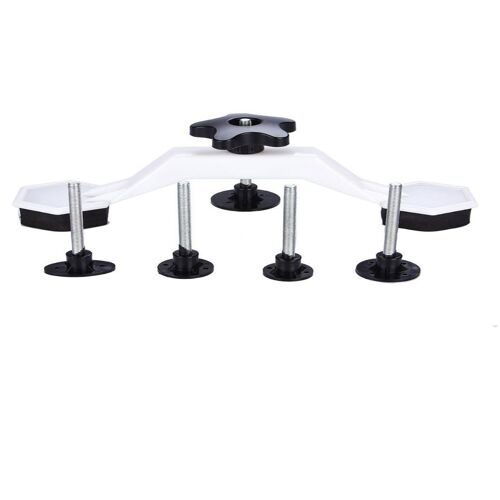 Kit de débosselage pour voitures et motos - Poignée, écrou, bâtonnet de percussion, 6 patins de traction inclus
