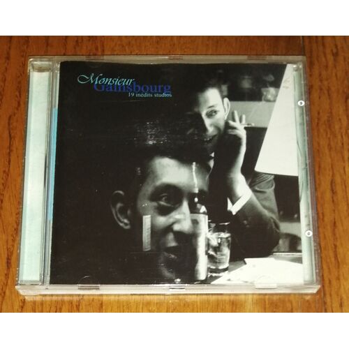 Album Cd Serge Gainsbourg " Monsieur Gainsbourg " 19 Titres Dont Des Duos Avec France Gall Ana Karina Jacques Dutronc Jane Bikin Gillian Hills Philippe Clay Label Kiss 006