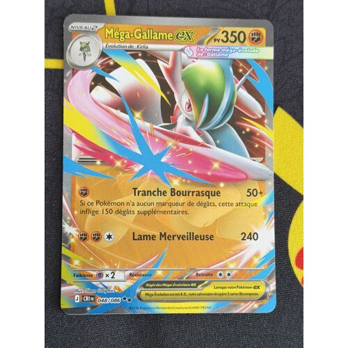 Carte Pokemon - Méga-Gallame Ex - 048/086 - Me04 Chaos Ascendant