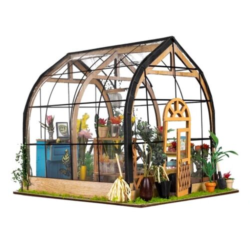 Miniature GARDEN HOUSE - Crafts & Cie