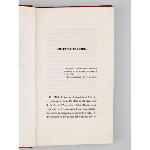 Caen En 1786, Chronique Normande [ Edition Originale ]
