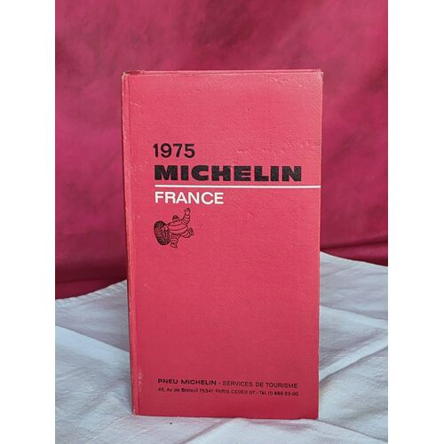 Guide Michelin Année 1975