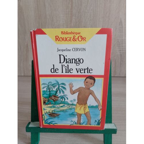 Diango De L'Ile Verte, Bibliothèque Rouge Et Or