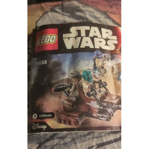 Pack de combat de l'Alliance rebelle - Notice seule Mode d'emploi pour Lego Star Wars 75133 - 28 pages de construction pas à pas avec les pièces répertoriées à la fin ainsi que leurs nombres
