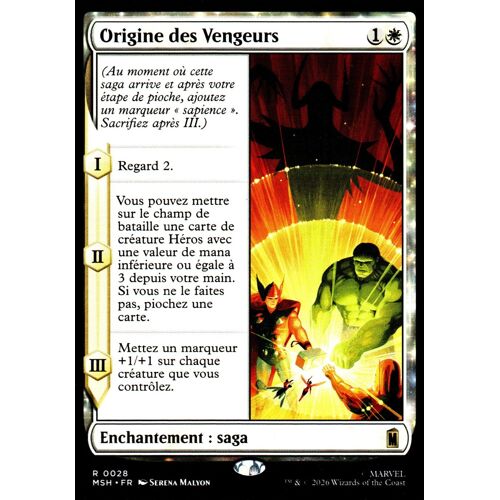 Origines Des Vengeurs - Magic - Marvel Super Heroes - Vf - R - 28