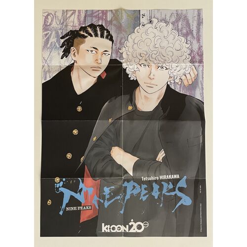 Affiche Manga Nine Peaks (Tetsuhiro Hirakawa) Ki-Oon 2024