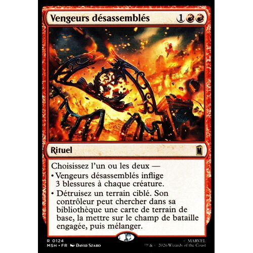 Vengeurs Désassemblés - Magic - Marvel Super Heroes - Vf - R - 124