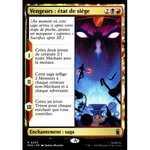 Vengeurs : État De Siège - Magic - Marvel Super Heroes - Vf - R - 205