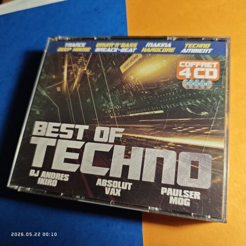 Best Of Techno  4 × Cd, Compilation  Electronic  Techno
