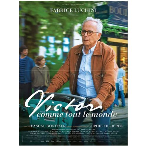 Victor Comme Tout Le Monde - Véritable Affiche De Cinéma Pliée - Format 40x60 Cm - De Pascal Bonitzer Avec Fabrice Luchini, Chiara Mastroianni, Marie Narbonne, Suzanne De Baecque - 2026