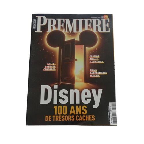 Magazine Première Hors-Série N°23 – Disney : 100 Ans De Trésors Cachés (Décembre 2023)