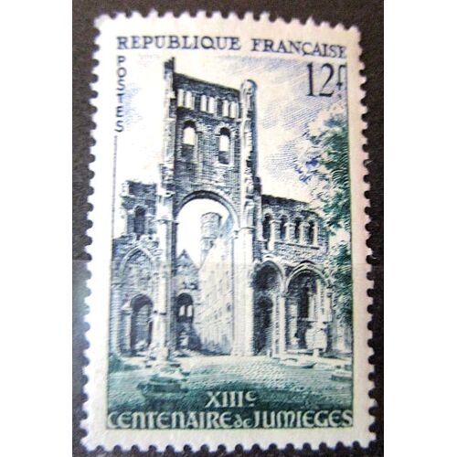 1954. F985: 13ème Anniversaire De L'Abbaye De Jumièges.