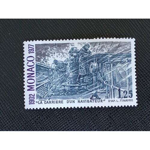 Timbre Monaco Y T 1108 Pont De La Princesse Alice Ii 1977 (040610 )