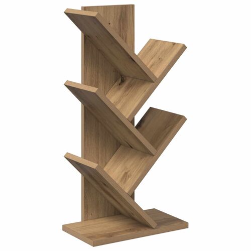 vidaXL Étagère à livres en forme d'arbre 4 étagères 30 x 18 x 60 cm
