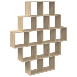 vidaXL Étagère Murale Chêne Sonoma 120 x 20 x 136 cm Bois d'ingénierie