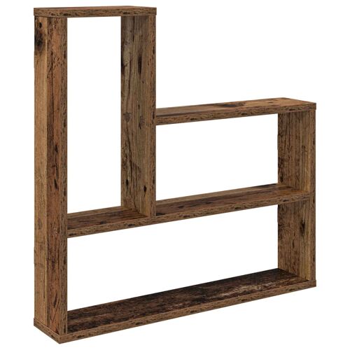 vidaXL Étagère Murale Bois ancien 60 x 11 x 60 cm Bois d'ingénierie
