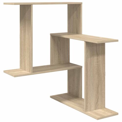 vidaXL Étagère Murale Chêne Sonoma 67 x 67 x 87 cm Bois d'ingénierie
