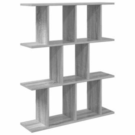 vidaXL Étagère Murale Sonoma gris 102 x 20 x 96 cm Bois d'ingénierie