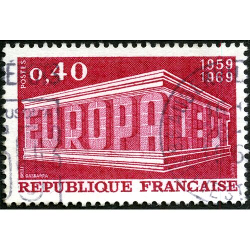 Timbre Oblitéré République Française , Europa Cept , 1959-1969 , Postes , 0.40