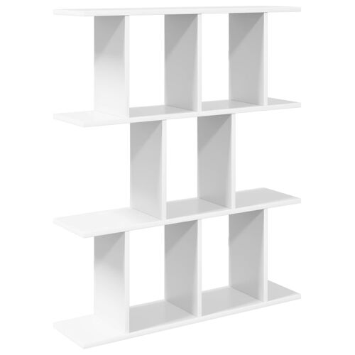 vidaXL Étagère Murale Blanc 80 x 20 x 96 cm Bois d'ingénierie