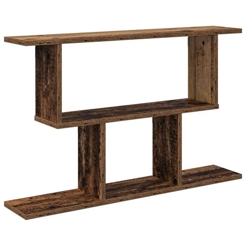 vidaXL Étagère Murale Bois ancien 80 x 15 x 50,5 cm Bois d'ingénierie