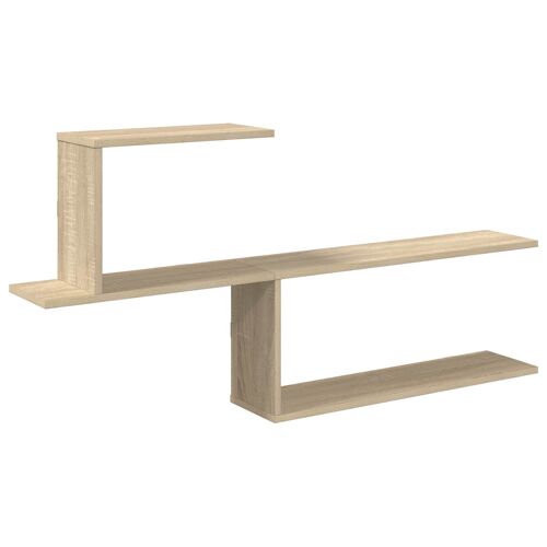 vidaXL Étagère Murale Chêne Sonoma 122 x 18 x 60 cm Bois d'ingénierie