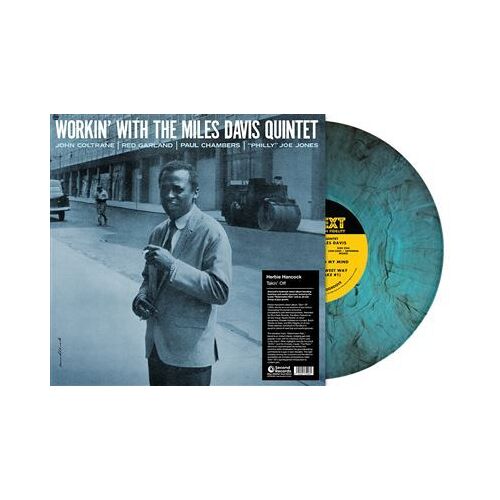 Vinyle Lp Miles Davis Workin¿ Edition Turquoise Marbré 33t Second Records