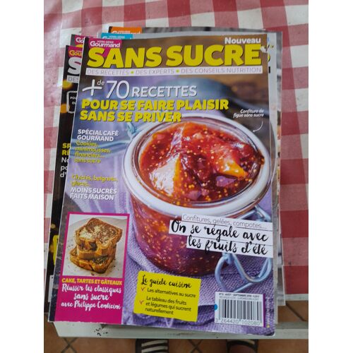 Gourmand Sans Sucre +70 Recettes Pour Se Faire Plaisir