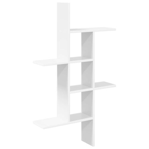 vidaXL Étagère Murale Blanc 61 x 15 x 102 cm Bois d'ingénierie