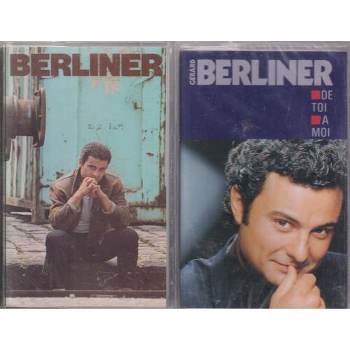 Gerard Berliner Lot De 2 K7 Cassettes Audio Dont 1 Encore Scellée Tape