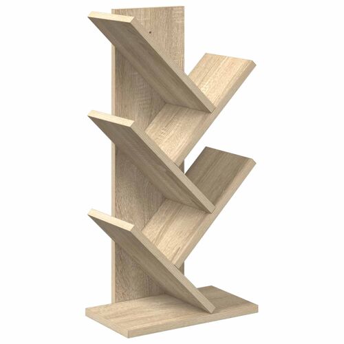 vidaXL Étagère Arbre 4 Niveaux 30 x 18 x 60 cm Bois d'ingénierie