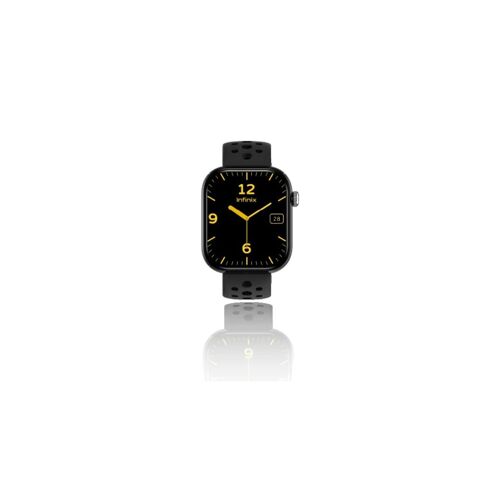 Infinix XWATCH H4 - Montre connectée 2,04 po, appels Bluetooth, IP68 - noir