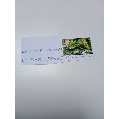 Timbre France Oblitéré Lettre 20g Yvert N° 4188 Timbre Pour Vacances Feuilles De Thé De 2008