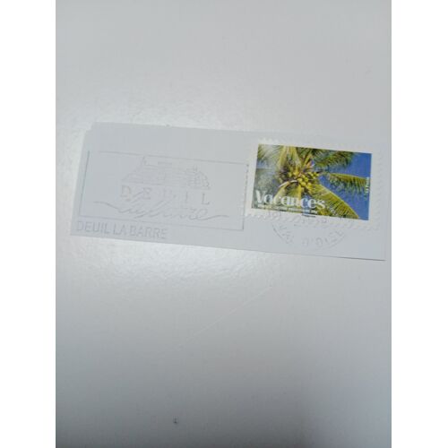 Timbre France Oblitéré Lettre 20g Yvert N° 4189 Timbres Pour Vacances Cocotier Autoadhesif De 2008