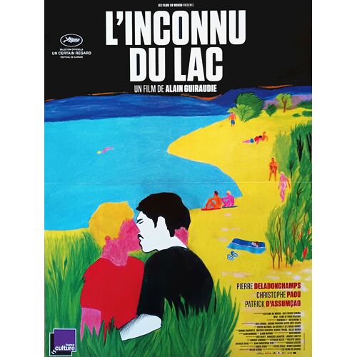 L Inconnu Du Lac - Véritable Affiche De Cinéma Pliée - Format 40x60 Cm - De Alain Guiraudie Avec Pierre Deladonchamps, Christophe Paou, Patrick D'Assumçao - 2013