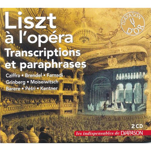 Liszt Diapason D'Or 2 Cd