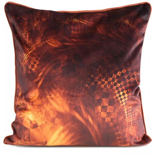 Eurofirany 425622 Taie D'oreiller Marron 60 X 60 Cm Polyester