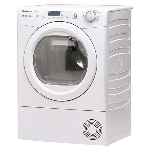 Sèche-linge Candy SMART CSE H8A1LE-S - 59.6x58.5x85 cm (lxpxh) - chargement frontal - blanc