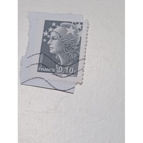 Timbre France Poste Type Marianne De Beaujard Yvert N° 4228 Gris De 2008 A