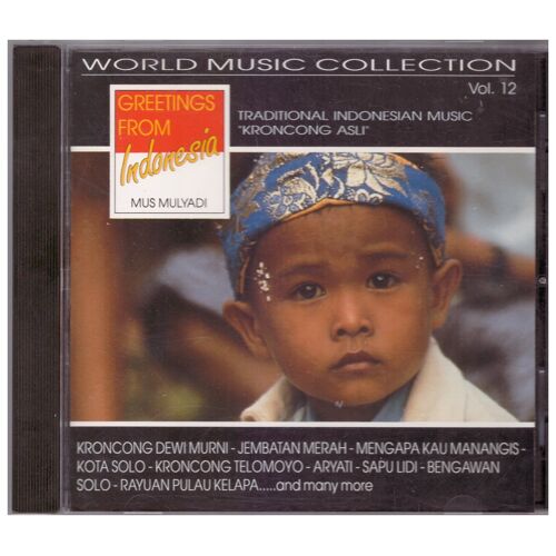 Cd Musique Traditionnelle Indonesienne Kroncong Asli