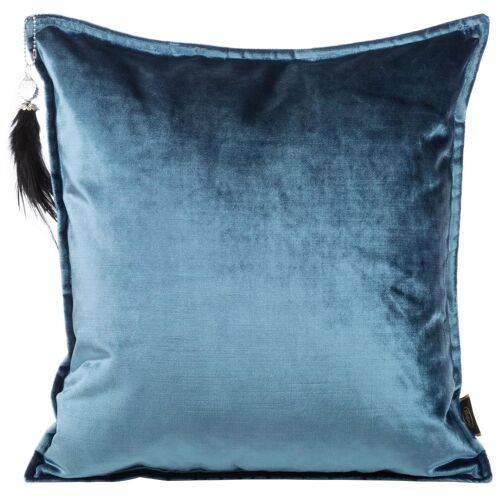 Eurofirany 396768 Taie D'oreiller Bleu 45 X 45 Cm Polyester