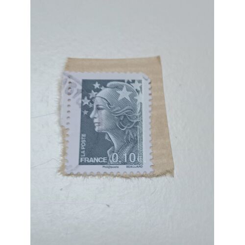 Timbre France Poste Type Marianne De Beaujard Yvert N° 4228 Gris De 2008 N